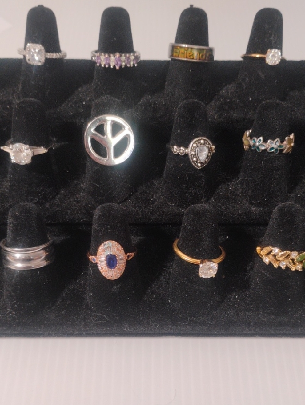 Bundle Of 12 Rings All Size 5 To 5.75 Sold AS IS